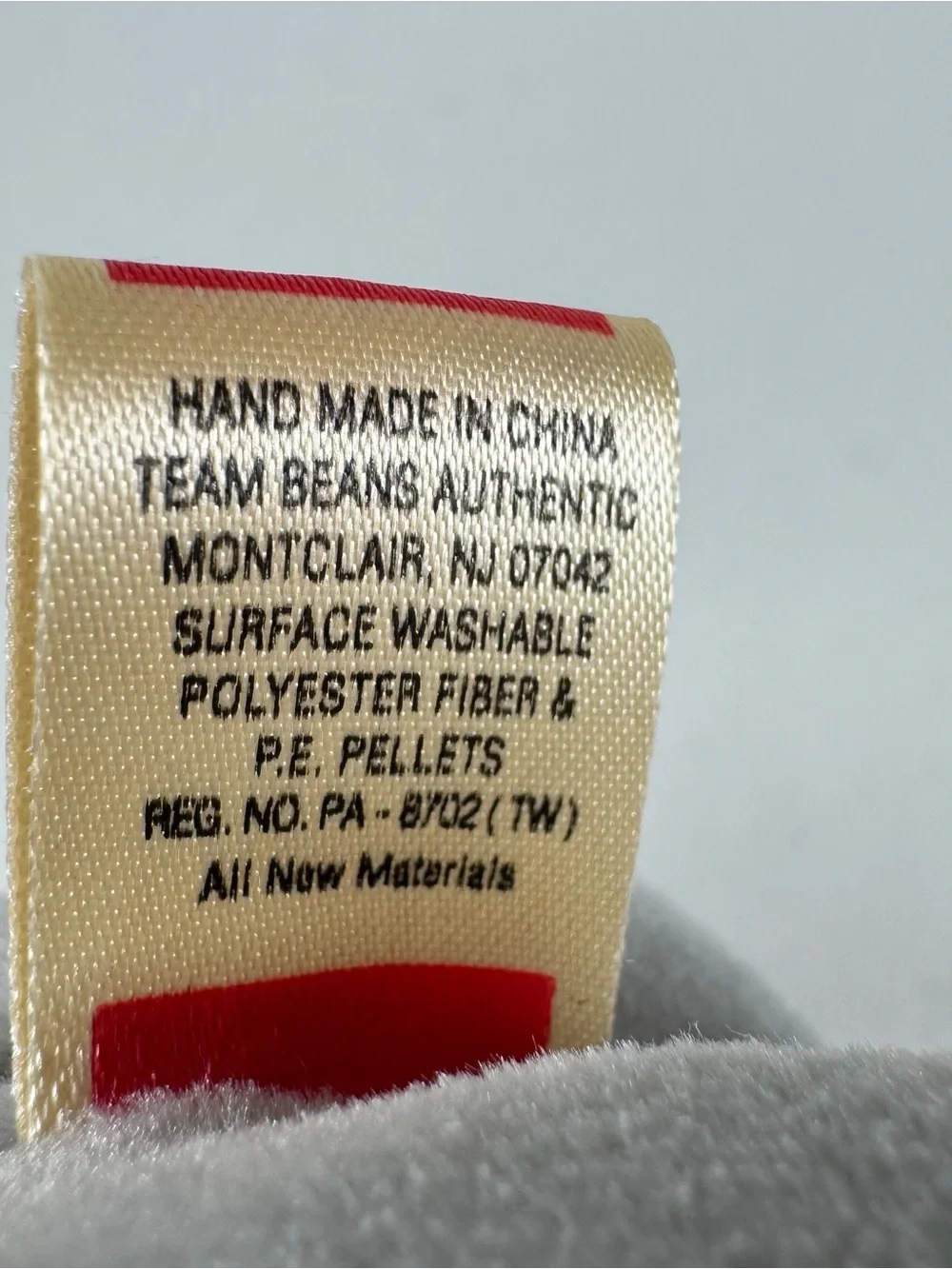 Team Beans Authentic Plush Bear Beanie Ohio State #45 Archie Griffin 8